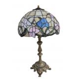 Stained Glass Lamp 27"