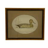 Framed Duck Print - 17.5 x 14