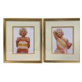 2 Marilyn Monroe Framed Prints