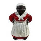Cast Iron Mammy Bank - 6" Tall