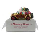Mercury Glass Driving the NP Express Ornament