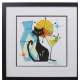 5 Oclock Cat Signed by Ivy Lowe