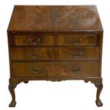 Chippendale Style Mahogany Secretary Desk