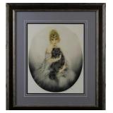 Persian Cat 1923 by Louis Icart