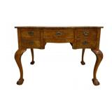 English Queen Anne Burl Desk 29"x39"x24"