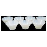 7 Monax American Sweetheart Sherbet Bowls