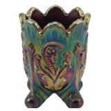 Vtg Fenton Inverted Fan & Feather Toothpick