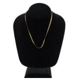 12Kt Gold Filled Herringbone Chain Necklace