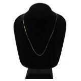 14Kt Italian Gold Necklace 0.08oz