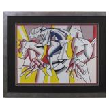 The Horseman Giclee by Roy Lichtenstein