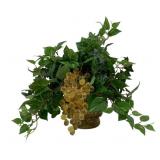Faux Greenery Decoration - 15 x 15