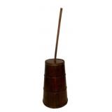 Antique Wooden Butter Churn 42"x12"