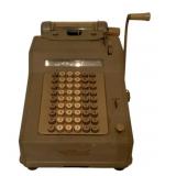 Vintage National Adding Machine 10"x17"x11"