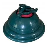 Green Plastic Christmas Tree Stand 15" Round