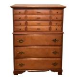 Vtg Maple Chest of Drawers