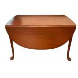 Queen Anne Style Drop Leaf Table