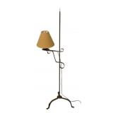 Floor Lamp w/ Checkered Shade