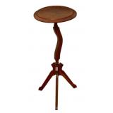 Wood Plant Stand w/ Tripod Base 33"x12"