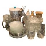 Assorted Glassware, Pottery & Kitchen Items