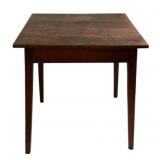 Antique Wooden Farm Table 29"x28.25"x24"