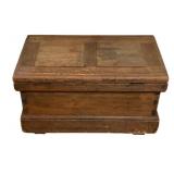 Antique Wood Storage Box 15"x26.5"x15.5"