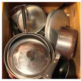 Drawer Lot of Assorted Pots & Pans