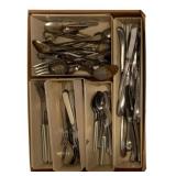Lot Assorted Silverware & Flatware