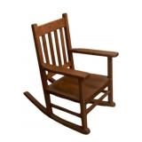 Small Wood Rocker 26"x17"x23"