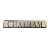 "Chatham" Wooden Sign - 19.25 x 3.25