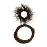 Grapevine Wreath & Wispy Twig Wreath - 25 x 22