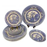 Vintage Blue & White China - Made in England