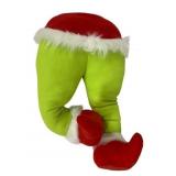 Plush Decorative Grinch Legs - 18 x 10 x 16