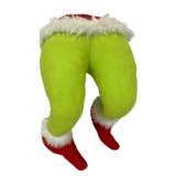 Plush Decorative Grinch Legs - 18 x 10 x 16