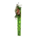 Grinch "Welcome" Sign