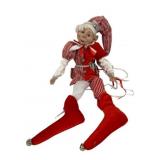 Collectible Holiday Posable Elf Doll - 22" Tall