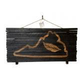 "VA" Wooden Plaque - 16 x 30