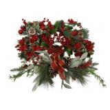 Assorted Swag & Candle Greenery Rings