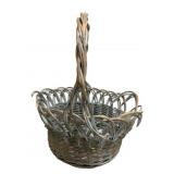 Large Decorative Woven Willow Basket