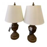 Pair of Stylecraft Lamps - 24" Tall