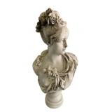 Carrier-Belleuse Bust Statue - 30 x 15 x 9