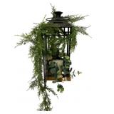 Lantern Floral Arrangement w/ Candle