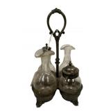 Antique Civet Set - 165 Stamped - 9 x 6 x 6