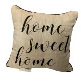 "Home Sweet Home" Decorative Pillow
