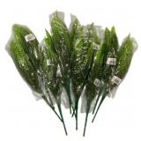 10 Sprigs of Artificial Bead Grass