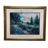 Framed Landscape Painting - Signed - 28 x 33.5