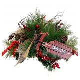 Handcrafted Christmas Arrangement - 25 x 20 x 14