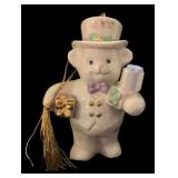 Lenox 2002 Christmas Ornament - 4.5" Tall