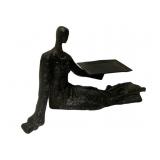 Cast Iron Card Holder - 13 x 4 x 7