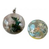 2 Decorative Balls - 6" Round