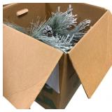 Assorted Box of Garland & Frosted Pine Stems
